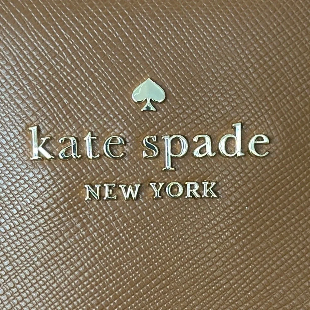 kate spade Brown Leather Laptop Tote